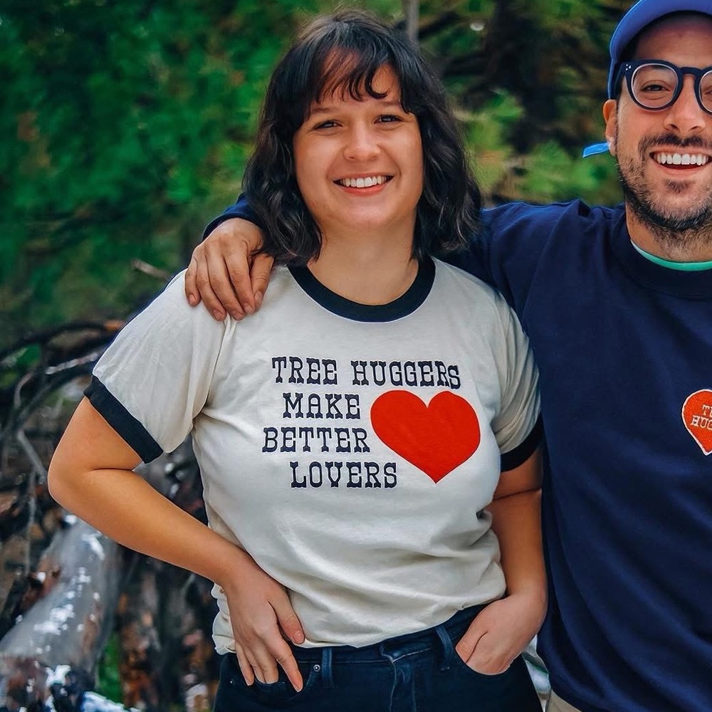 Parks Project Tree Huggers Make Better Lovers tee XS and baseball cap. Rare! - Picture 5 of 13